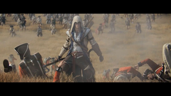 Kadr ze spotu reklamowego gry Assassin's Creed
